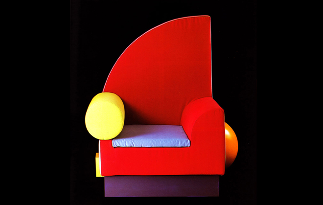 peter shire bel air chair