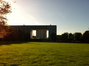 Parkrand building, seen from east