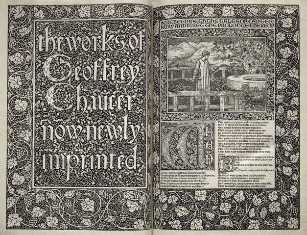 a book design by William Morris