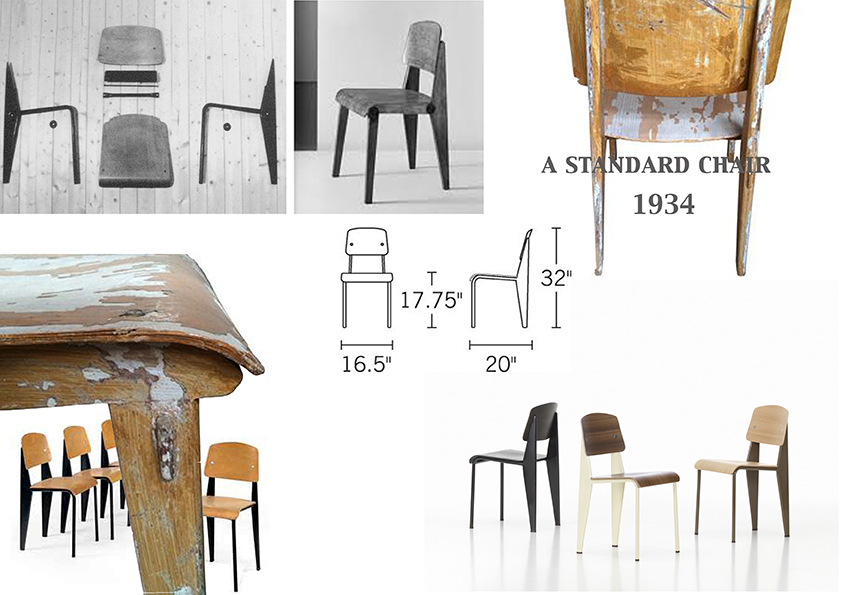 Standard chair on sale jean prouve