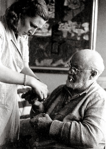 Matisse and Assistant