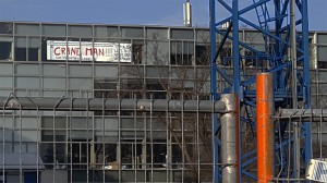 Sign for the Crane Driver