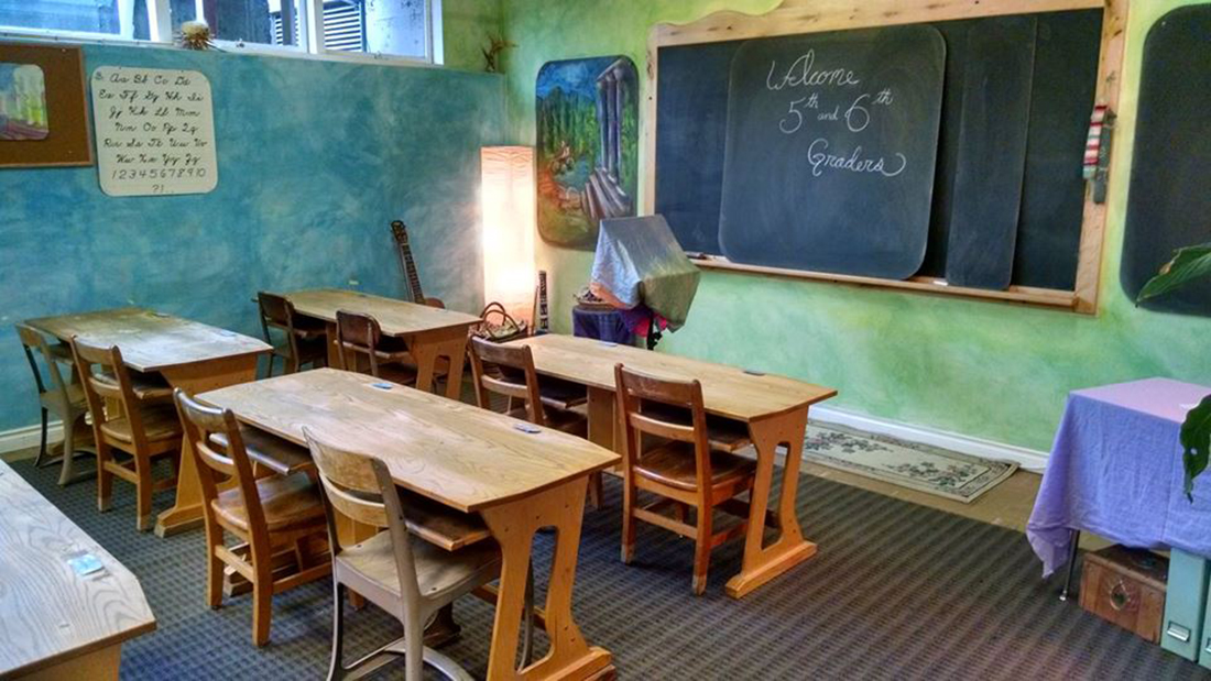 Steiner's Blue Classroom
