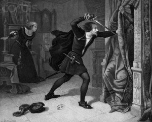 Hamlet Kills Polonius